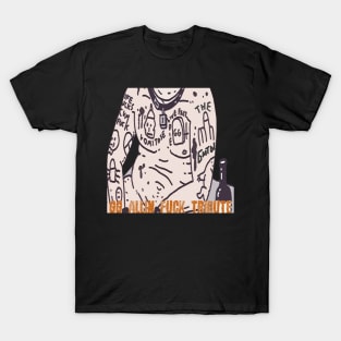 gg allin fuck tribute T-Shirt